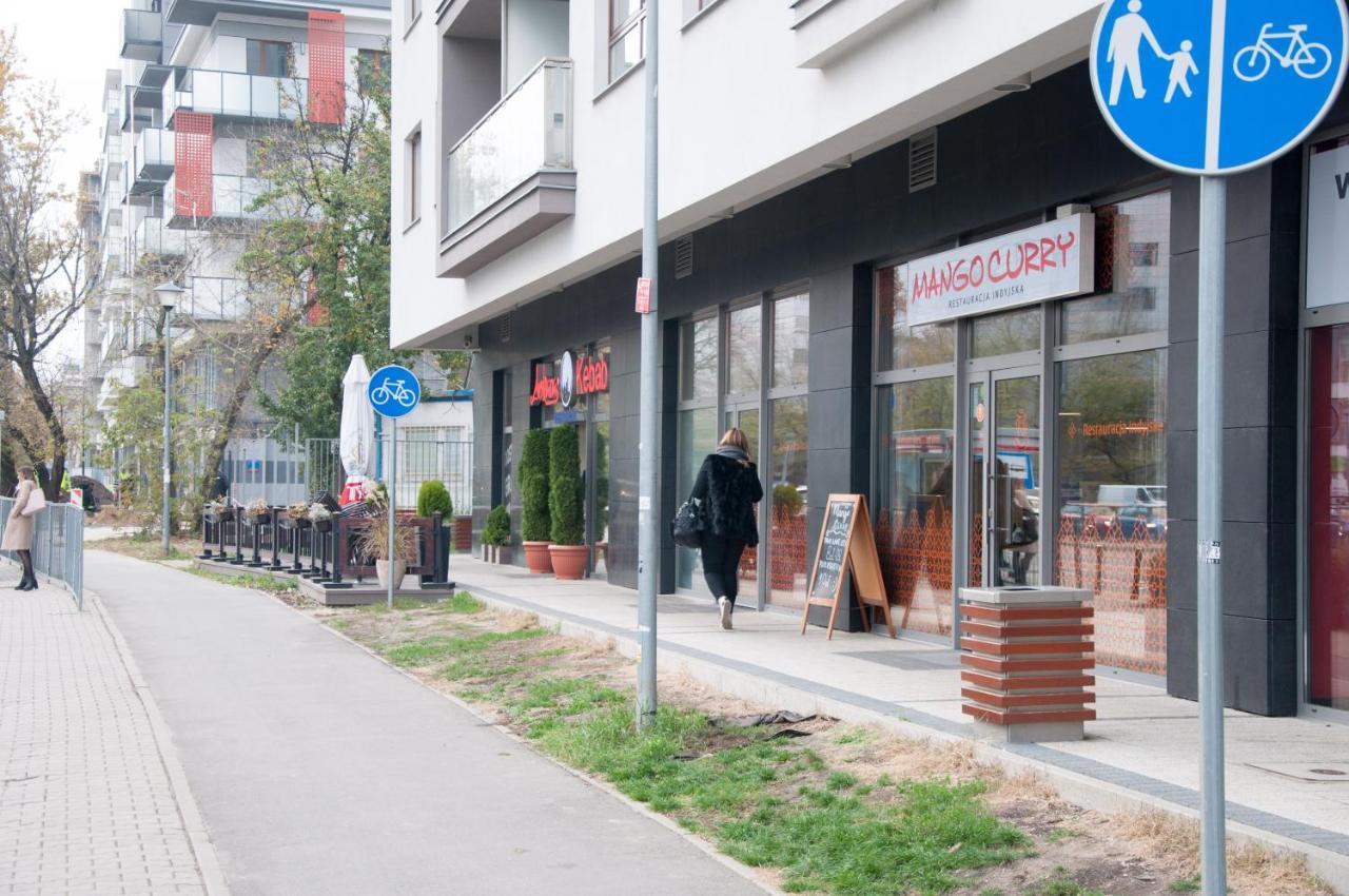 Apartament Cybernetyki Mokotow Varşovia Exterior foto