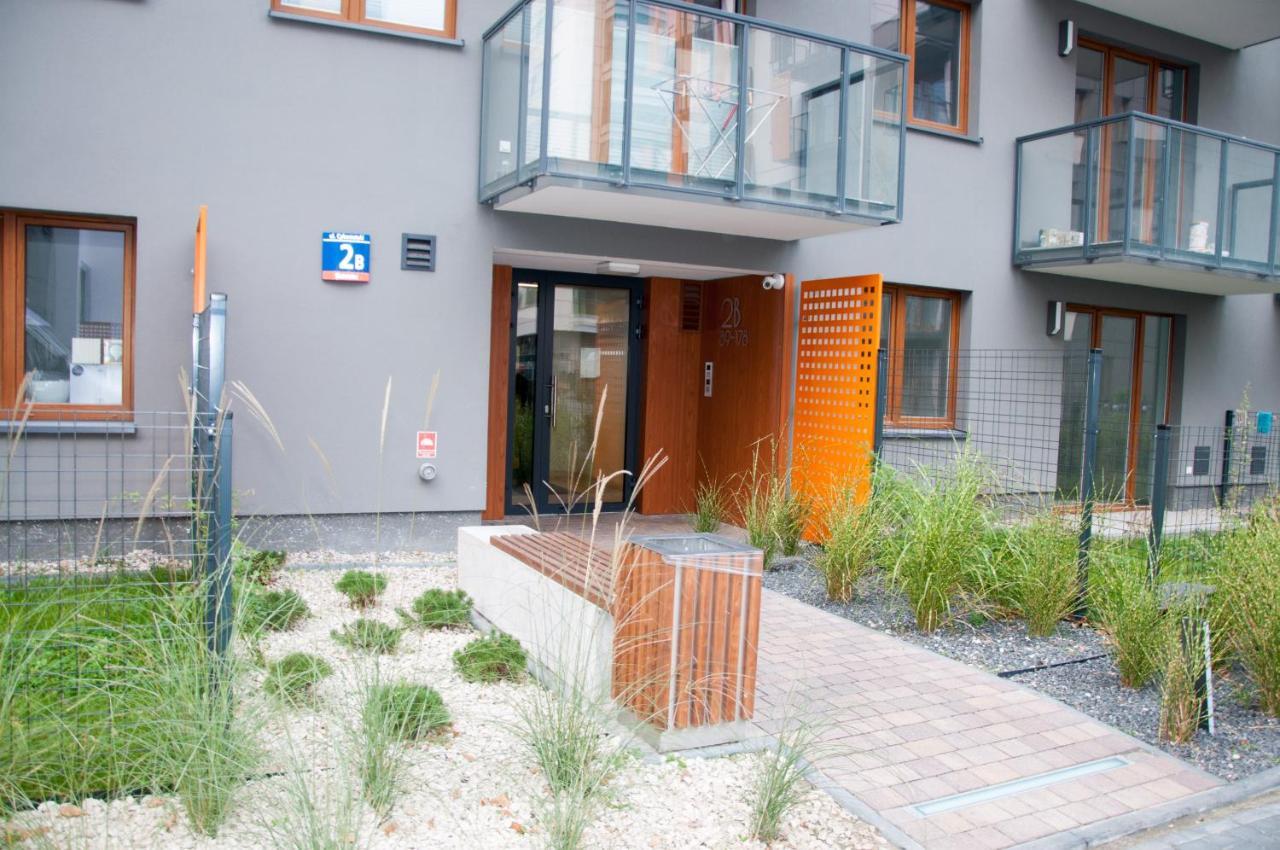 Apartament Cybernetyki Mokotow Varşovia Exterior foto